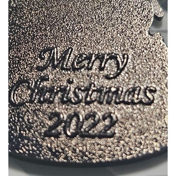 ZOX "MELE KALIKIMAKA" #773 OF 1000 made New Glitter ADVENT ORNAMENT 2022 - Picture 5 of 7